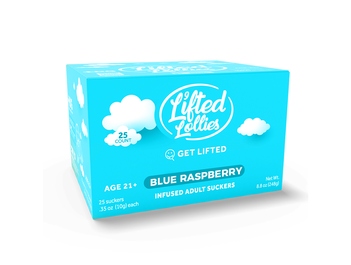 Blue Raspberry Infused Suckers